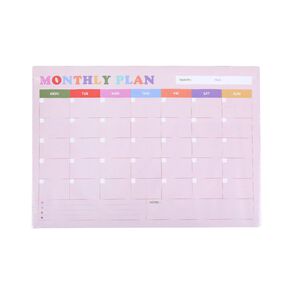 WS A3 Monthly Planner
