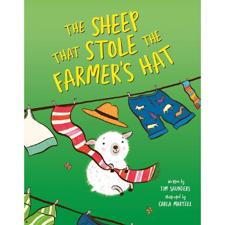 The Sheep That Stole The Farmer's Hat by Tim Saunders, , hi-res