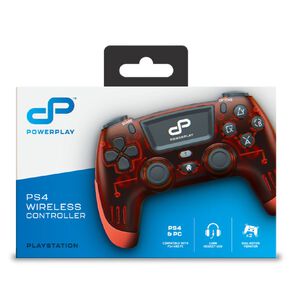 PowerPlay PS4 Wireless Controller Translucent