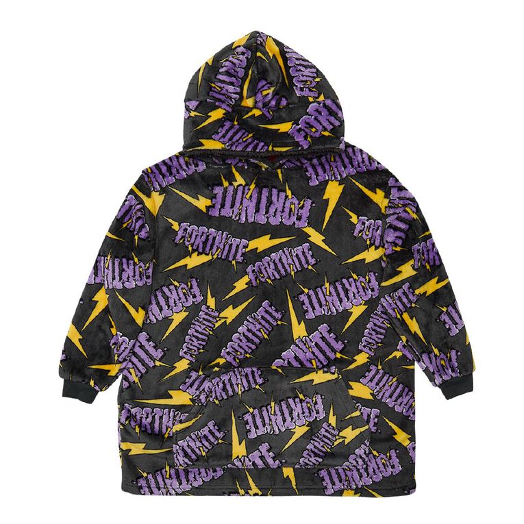 Fortnite Boys' Coral Fleece Hoodie, Blue Mid, hi-res