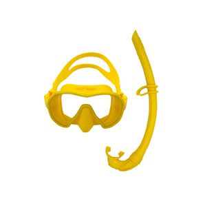 Body Glove Adults Travel Snorkel set Yellow