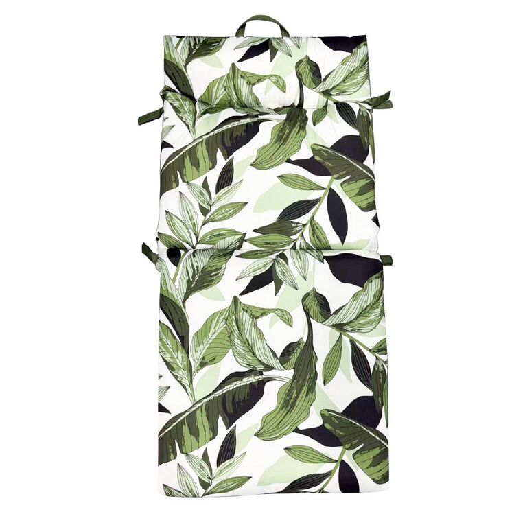 Living & Co Outdoor Cushion Patio Print Green, , hi-res
