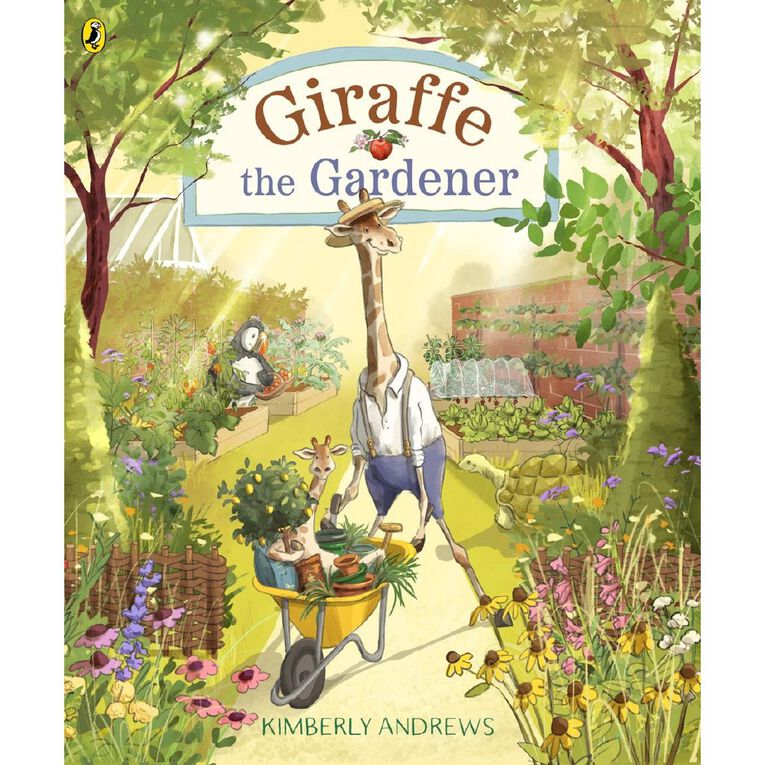 Giraffe The Gardener by Kimberly Andrews, , hi-res