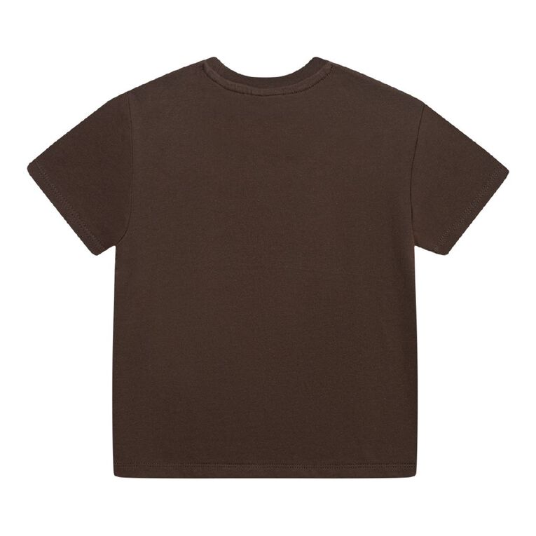 Gabby's Dollhouse Preschool Printed Relaxed Tee, Brown Dark, hi-res