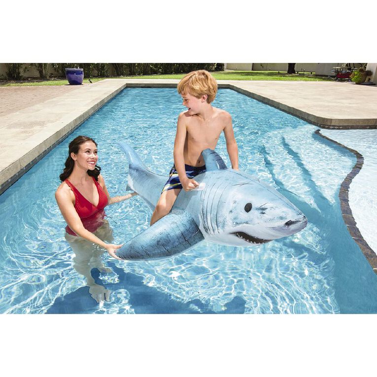 Bestway Realistic Shark Ride-On Float, , hi-res