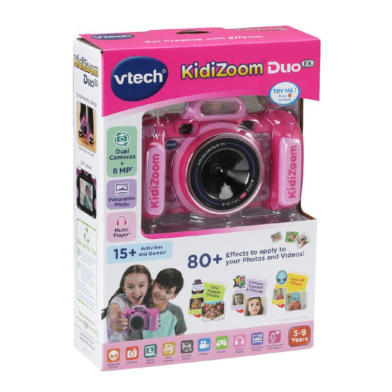 Vtech Kidizoom Duo 5.0 Camera Pink, , hi-res