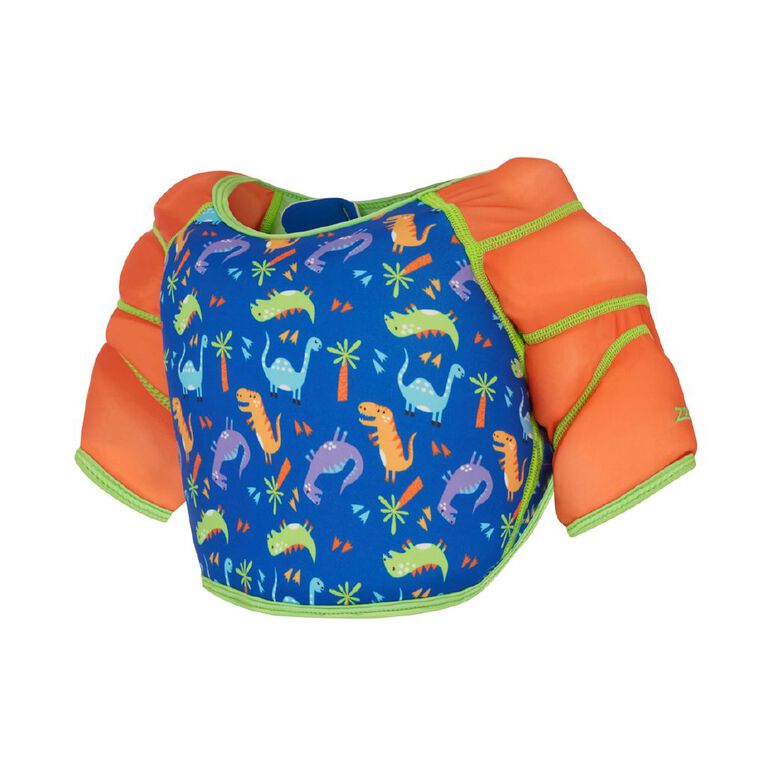 Zoggs Dino Water Wings Vest 2-3 yrs, , hi-res