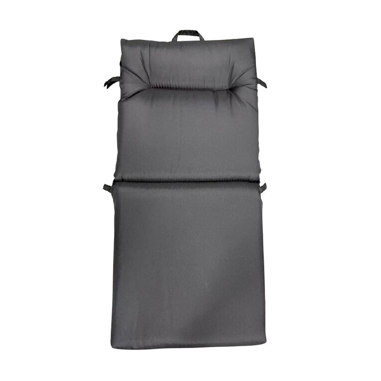 Living & Co Outdoor Cushion Patio Plain Black, , hi-res