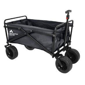 Navigator South Folding Beach Cart Grey