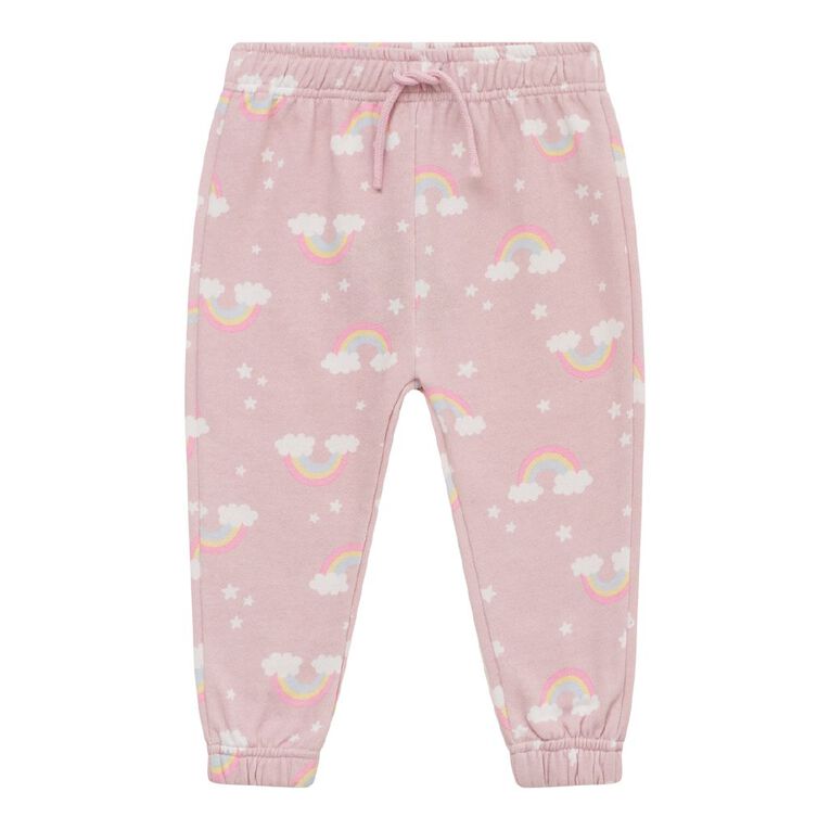 Young Original Toddler Girls' Print Trackpants, Purple Light, hi-res