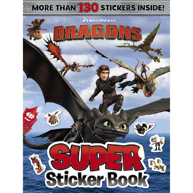 DreamWorks: Dragons Super Sticker Book, , hi-res