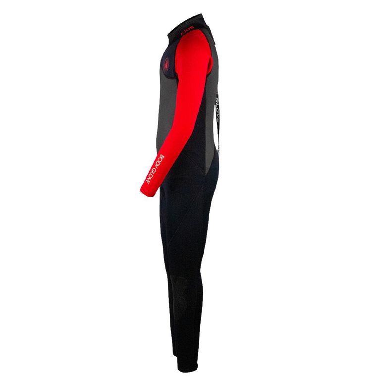 Body Glove Youth Full Wetsuit Black/Red Size 10, Black/Red, hi-res