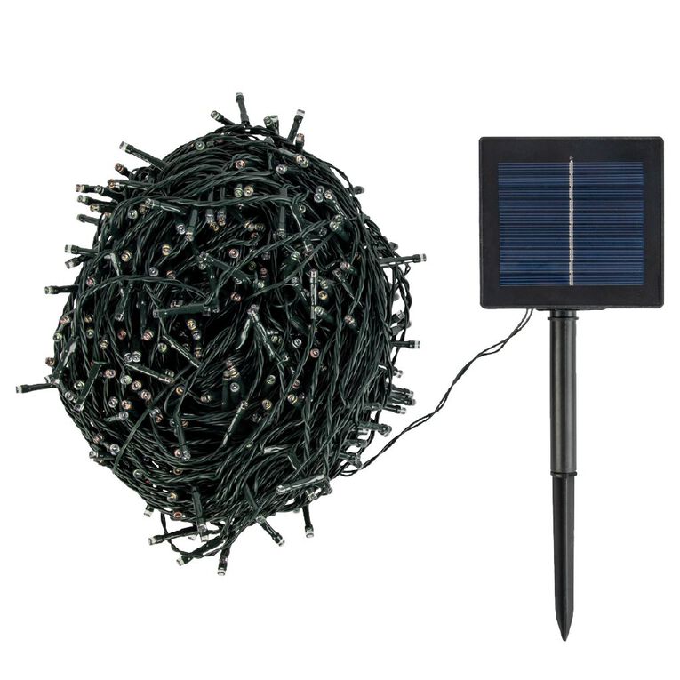 Kiwi Garden Solar String Lights 500LED, , hi-res