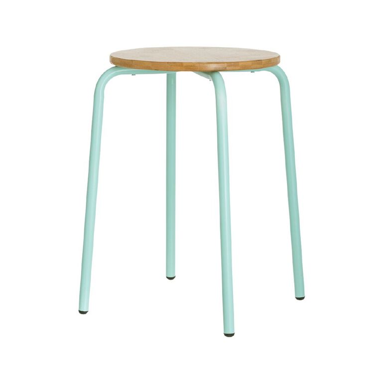 Living & Co Stool with legs Multi-Coloured, , hi-res