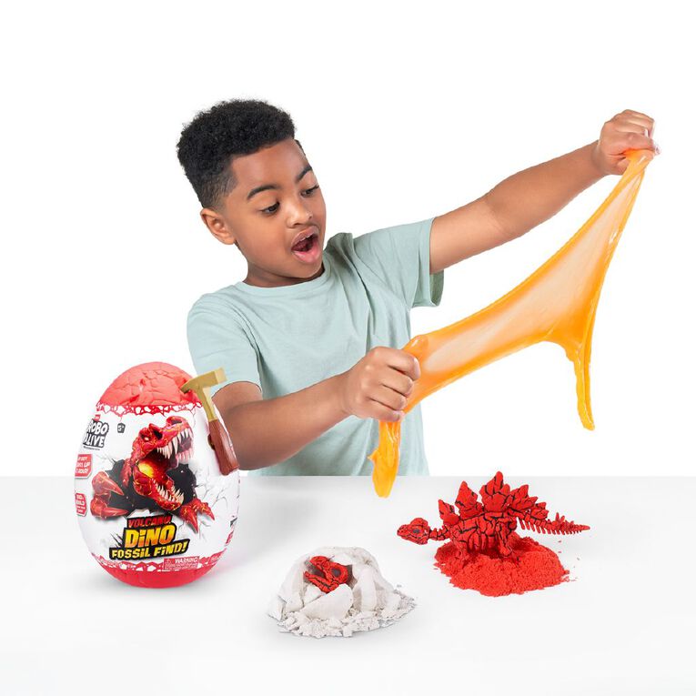 Zuru Robo Alive Dino Fossil Find Series 2 Surprise Egg Assorted, , hi-res