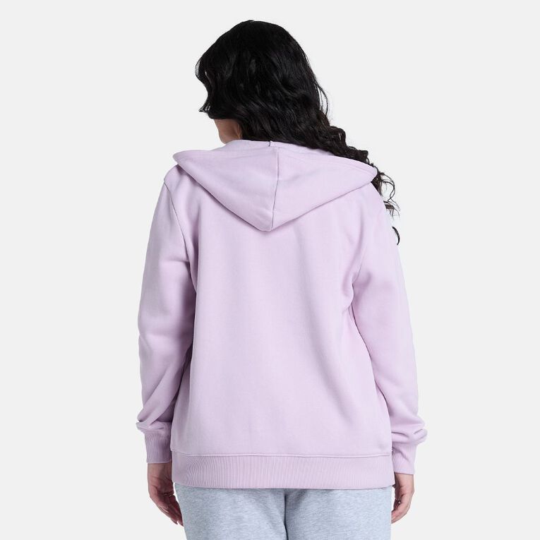 H&H Women's Zip-Thru Hoodie Sweat, Purple Light, hi-res