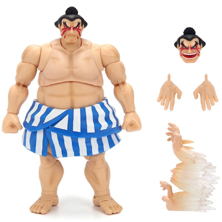 Street Fighter E. Honda 6 Inch Deluxe Action Figure, , hi-res