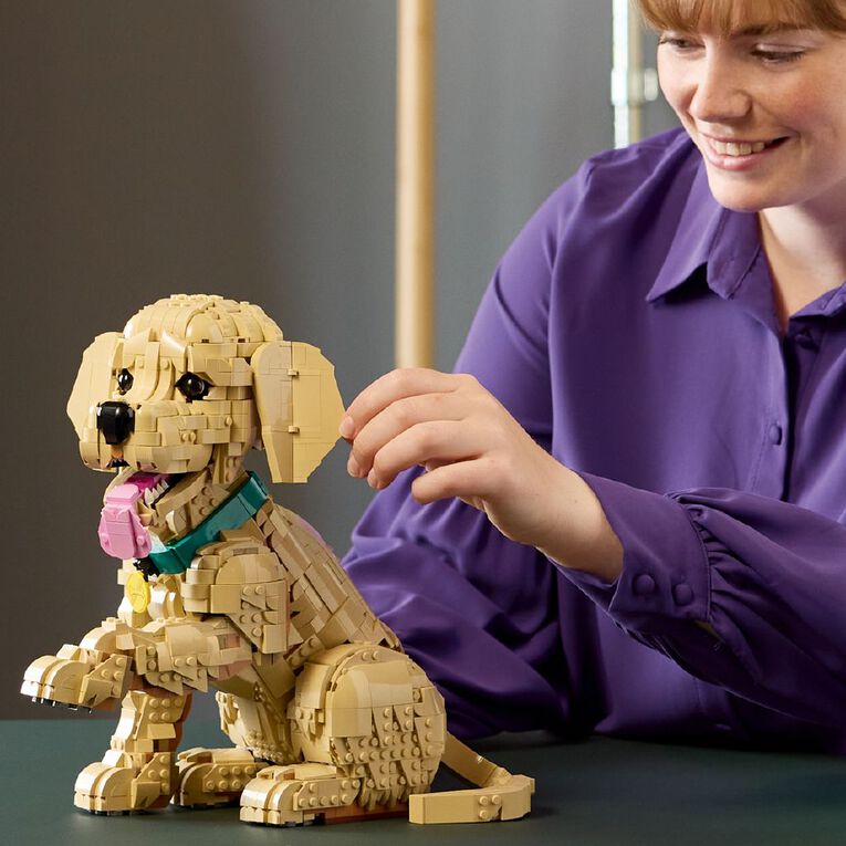 LEGO Icons Golden Retriever Puppy 11384, , hi-res