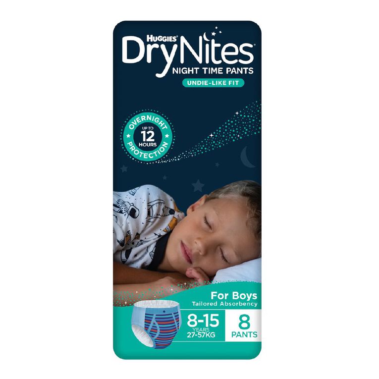 Huggies Drynites Pants Convenience Boys' 8-15 Year 27-57kg, , hi-res