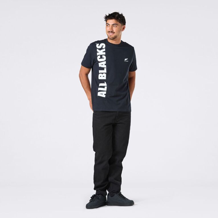 All Blacks Adults' Tee Short Sleeve, Black, hi-res