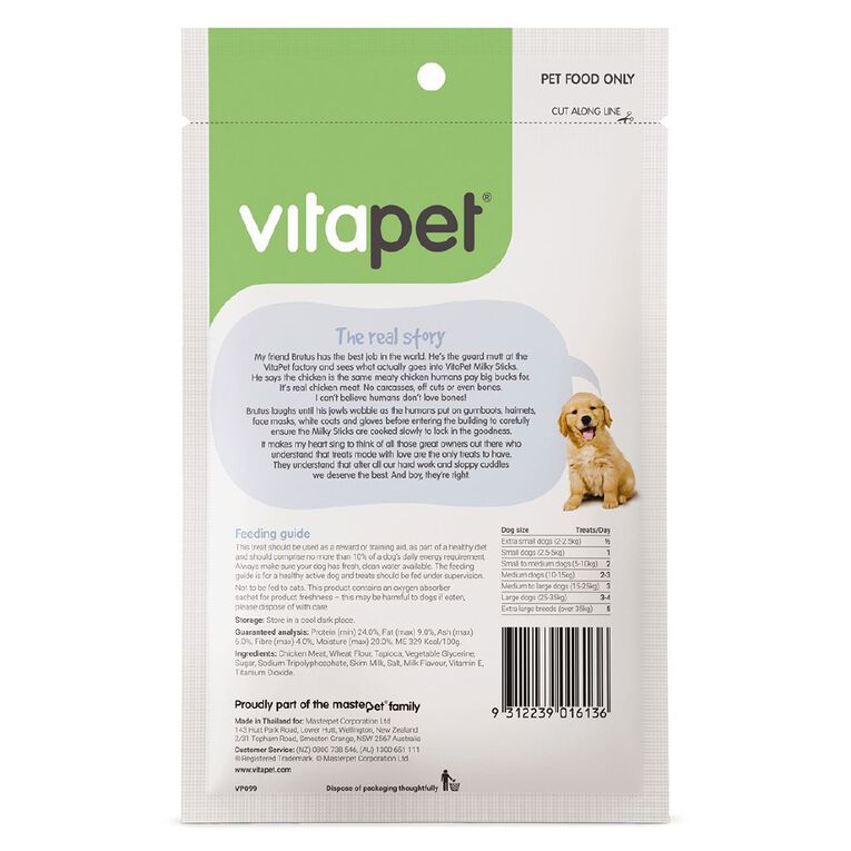 Vitapet Milky Sticks 100g, , hi-res