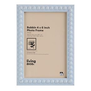 Living & Co Bobbin Frame Blue 4in x 6in