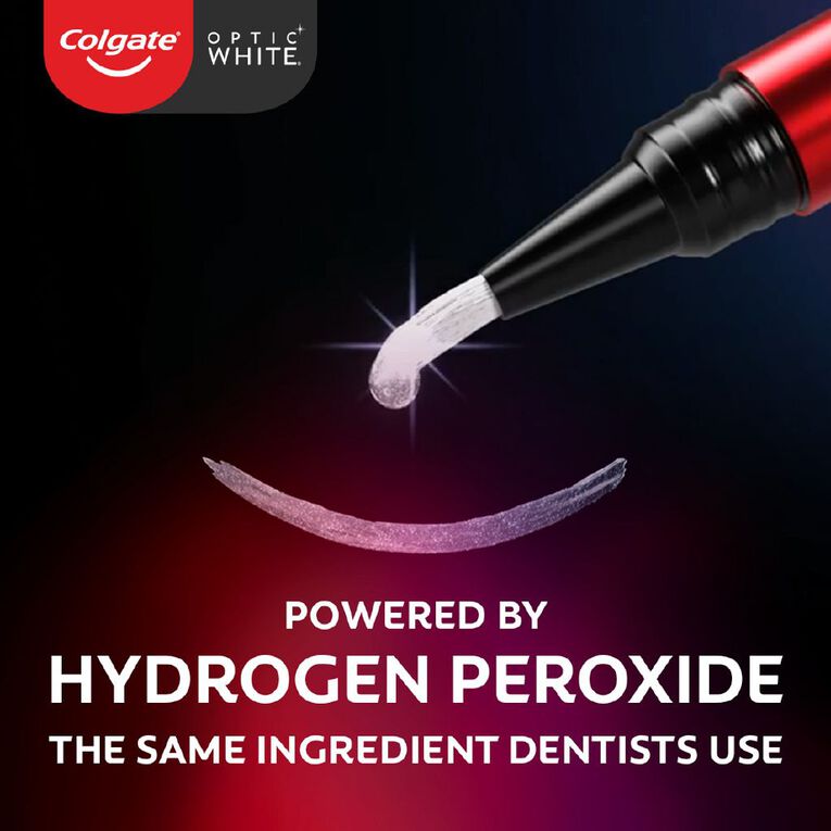 Colgate Optic White Nightly Treatment Whitening Wand 3% 1 Pack 2.5ml, , hi-res