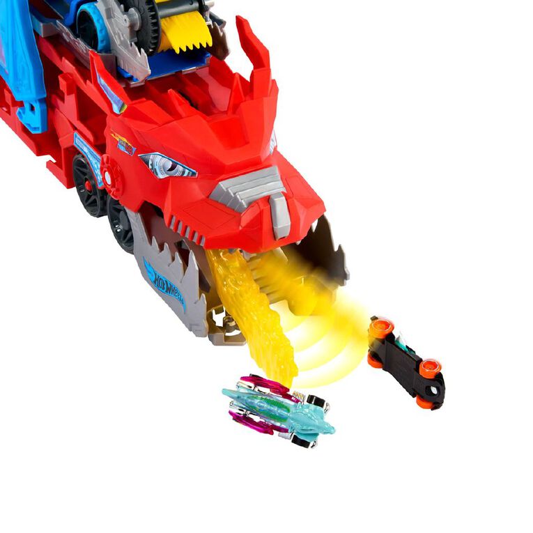 Hot Wheels City Ultimate Dual Dragon Hauler, , hi-res