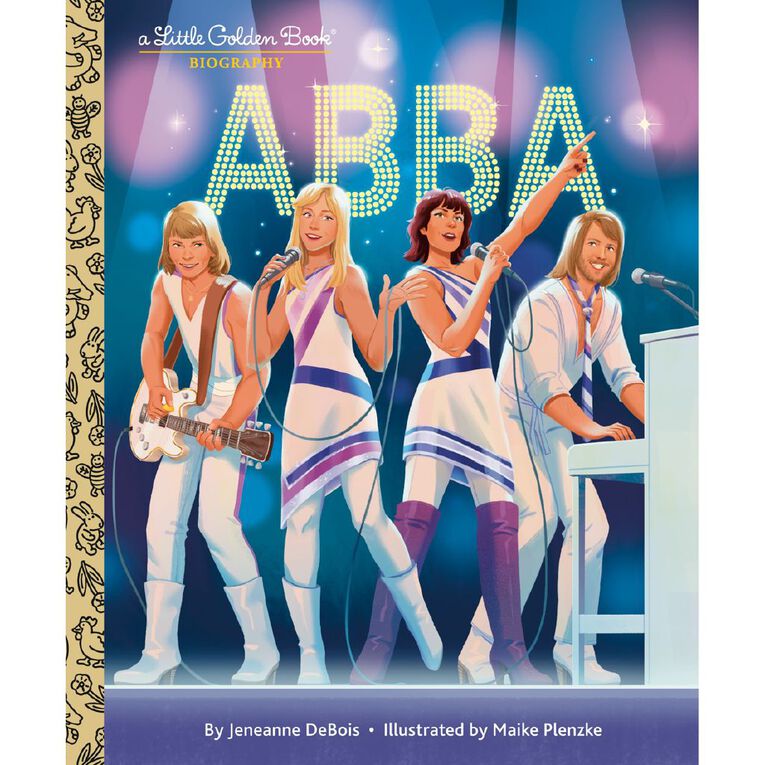 ABBA: A Little Golden Book Biography by Jeneanne DeBois, , hi-res