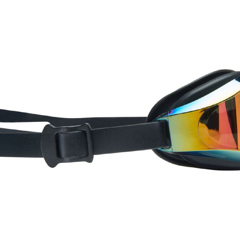 Zoggs Endura Max Titanium Mirror Black Violet, , hi-res