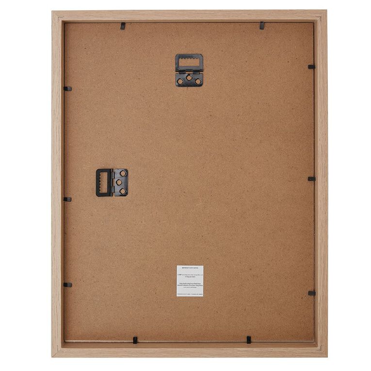 Living & Co Premium Photo Frame Natural 8in x 10in, Natural, hi-res