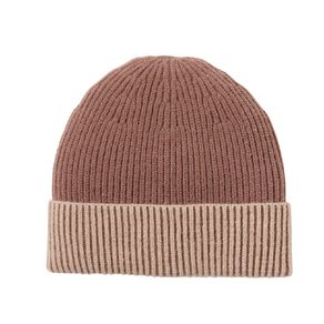 H&H Men's Contrast Rib Beanie