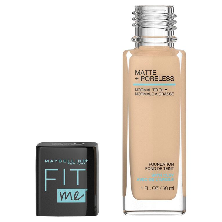 Maybelline Fit Me Matte & Poreless Liquid Foundation - Natural Beige, , hi-res