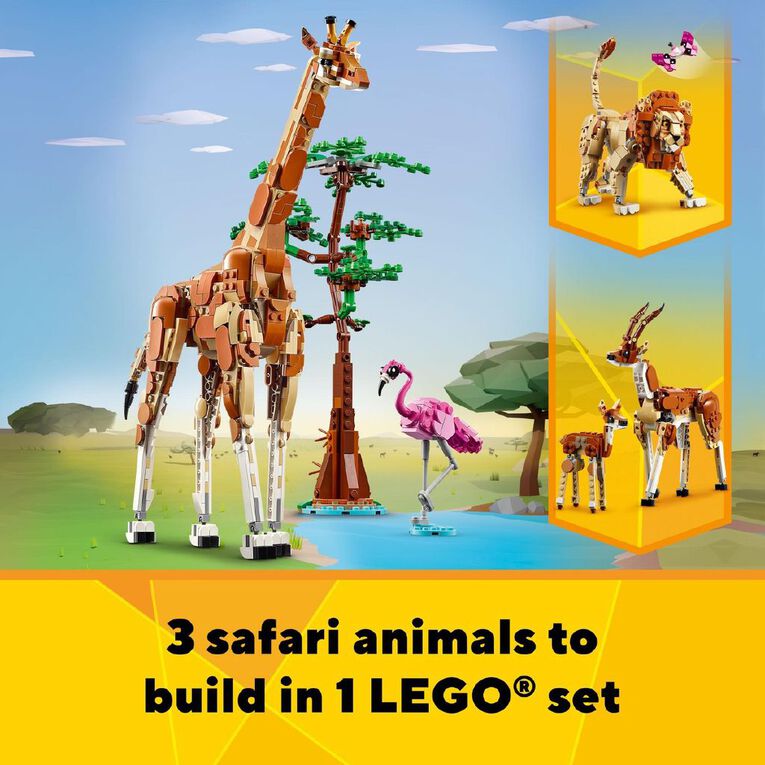 LEGO CREATOR Wild Safari Animals 31150, , hi-res