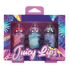 juicy lips smoothie lipbalm 3 piece