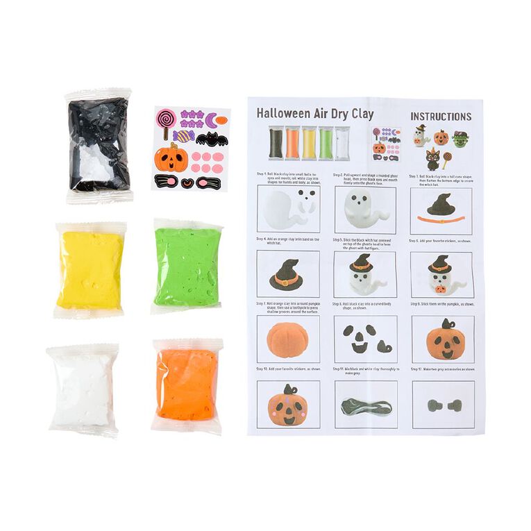 Scarehouse Halloween Air Dry Clay 5 Pack, , hi-res