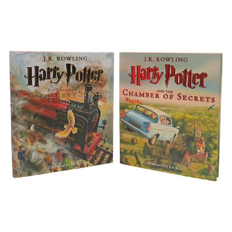 Harry Potter: The Illustrated Editions Years 1 & 2 by JK Rowling, , hi-res