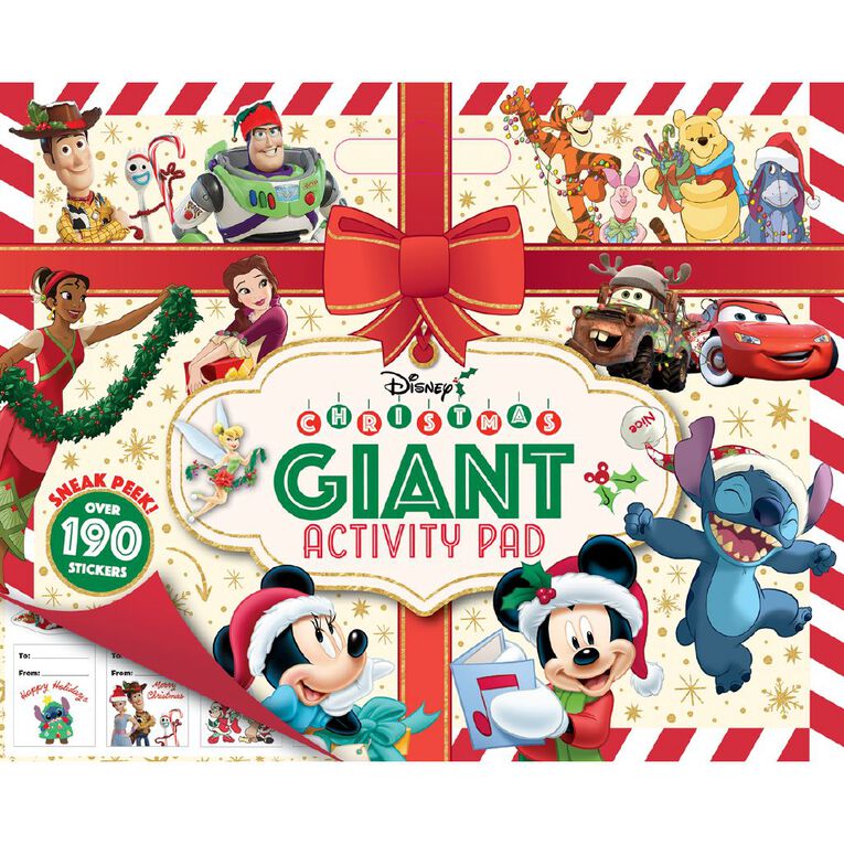 Disney Christmas: Giant Activity Pad, , hi-res