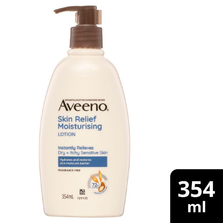Aveeno Skin Relief Lotion Fragrance Free 354ml, , hi-res