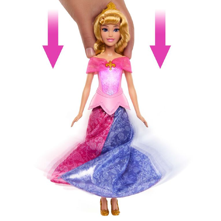 Disney Princess Aurora Transformation Doll, , hi-res