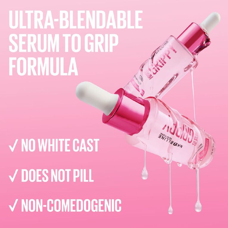 Maybelline Grippy Serum Makeup Primer 30ml, , hi-res