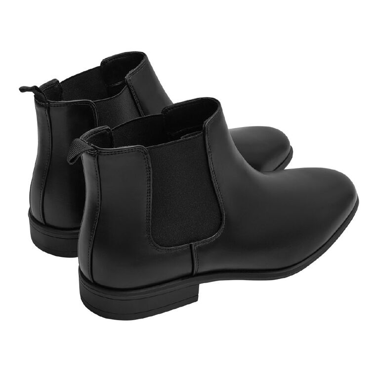 H&H Men's Cyrus Slip On Boots, Black, hi-res