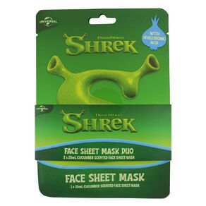 Shrek Face Sheet Mask Duo