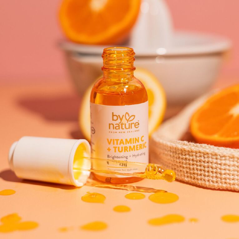 By Nature Vitamin C and Turmeric Face Oil 30ml, , hi-res