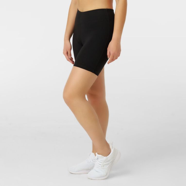 Active Intent Women's Bike Pant Shorts, Black, hi-res