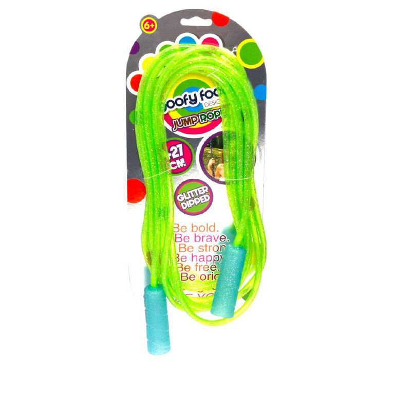 Goofy Foot Goofy Foot Sparkle Long Jump Rope 4.2m, , hi-res