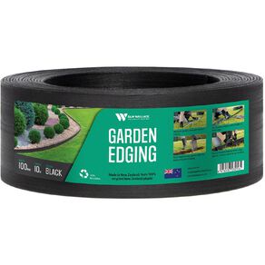 DLM Wallace DLM Wallace Garden Edging Black 100mm x 10m