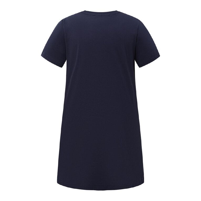 Disney H&H Plus Women's Plus Size Nightie, Blue Dark, hi-res