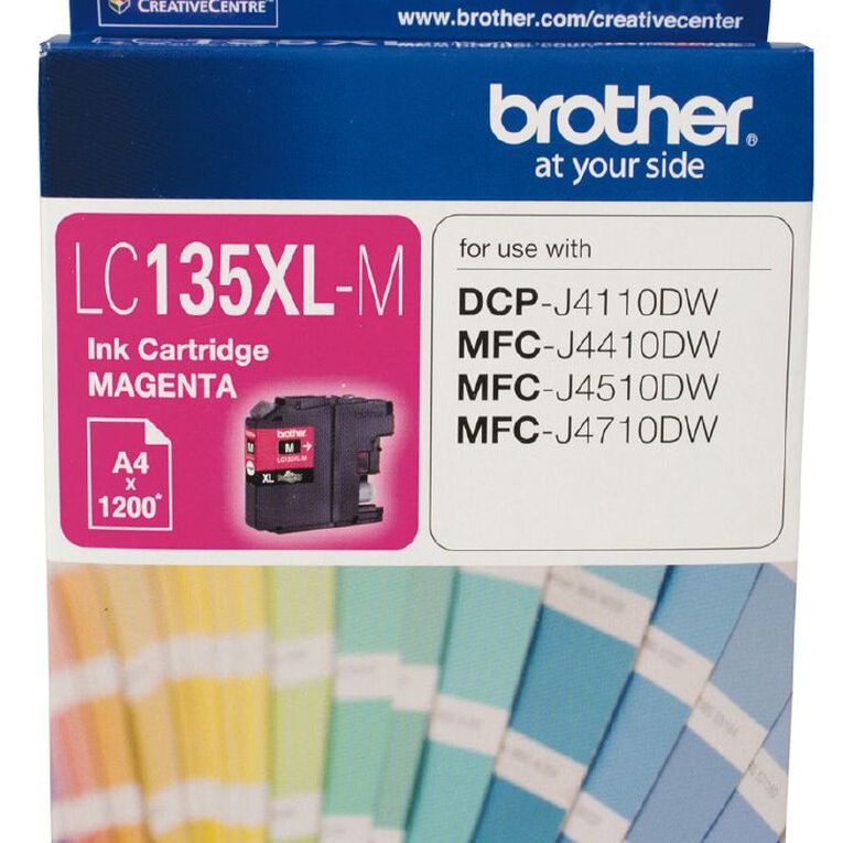 Brother Ink LC135XL Magenta (1200 Pages), , hi-res