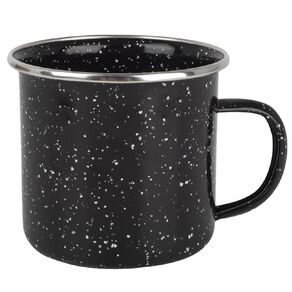 Enamel Camping Mug Black